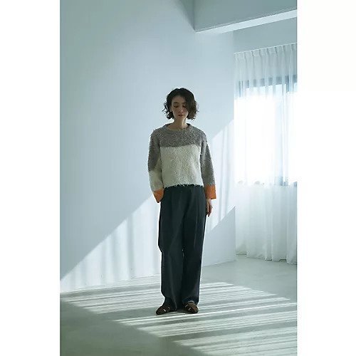 【マージュール/marjour】のWAVE COLORBLOCK KNIT 人気、トレンドファッション・服の通販 founy(ファニー) 　ファッション　Fashion　レディースファッション　Fashion for Women　トップス・カットソー　Cut & Sew Tops　ニット　Knit Tops & Sweaters　インナー　Innerwear　ウェーブ　Wavy Pattern　ウォーム　Warm Fabric　コンパクト　Compact, Small Size　シンプル　Simple, Minimal　ストレッチ　Stretch, Stretchy Fabric　バランス　Balance, Style Balance　ボトム　Bottoms, Lower Wear　ポケット　Pocket, Pocket Detail　冬　Winter / This Winter　other-3|ID: prp329100004844560 ipo3291000000036325520