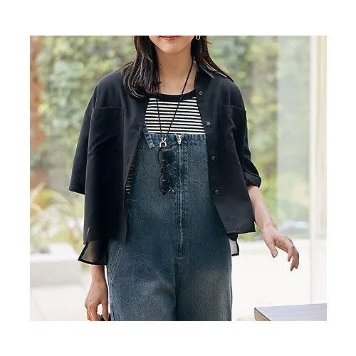 【エニー/ANY】のシアーテックリネンシャツ インテリア・キッズ・メンズ・レディースファッション・服の通販 founy(ファニー) https://founy.com/ ファッション Fashion レディースファッション Fashion for Women トップス・カットソー Cut & Sew Tops シャツ・ブラウス・オフィスカジュアル Elegant Blouses & Button-Ups おすすめ Recommended / Our Picks キャミ Camisole, Cami Top シアー Sheer, See-Through タンク Tank Top, Sleeveless Top ダブル Double, Double-Breasted デニム Denim, Jeans Material トレンド Trend, Trending Now バランス Balance, Style Balance ポケット Pocket, Pocket Detail エレガント 上品 Elegant 夏 Summer 洗える Machine Washable 羽織 Haori, Light Jacket |ID: prp329100004847103 ipo3291000000036113229