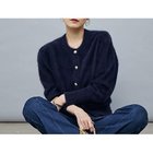 【ララージ/Laraaji】のFOXカシミヤボックス袖2WAYカーディガン ネイビー|ID: prp329100004847229 ipo3291000000035444021