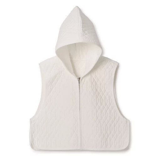 【プレインピープル/PLAIN PEOPLE】のキルティングベスト インテリア・キッズ・メンズ・レディースファッション・服の通販 founy(ファニー) 　ファッション　Fashion　レディースファッション　Fashion for Women　アウター　Coat / Outerwear Collection　トップス・カットソー　Cut & Sew Tops　ベスト&ジレ / 重ね着スタイル　Vests & Gilets　おすすめ　Recommended / Our Picks　インナー　Innerwear　カットソー　Cut and Sewn Top　キルティング　Quilted, Quilting　コンパクト　Compact, Small Size　シアー　Sheer, See-Through　タイプライター　Typewriter Fabric, Crisp Cotton　ダウン　Down, Puffer　ベスト　Vest, Waistcoat　春　Spring　ホワイト|ID: prp329100004847780 ipo3291000000035913738