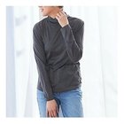 【ドレスハーセルフ/DRESS HERSELF】のカットソー/シルク ハイネック 人気、トレンドファッション・服の通販 founy(ファニー) ファッション Fashion レディースファッション Fashion for Women トップス・カットソー Cut & Sew Tops カットソー・ベーシックTシャツ Cut-and-Sewn Tops / Stretch Tees & Basics カットソー Cut and Sewn Top シルク Silk, 100% Silk ハイネック High Neck, Mock Neck エレガント 上品 Elegant 定番 Standard, Basic Item thumbnail チャコールグレー|ID: prp329100004847827 ipo3291000000036253710