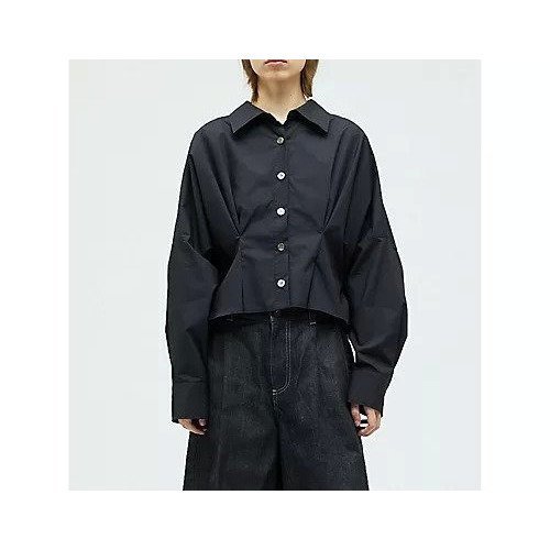 【ミズイロ インド/mizuiro ind】のコクーンショートシャツ インテリア・キッズ・メンズ・レディースファッション・服の通販 founy(ファニー) ファッション Fashion レディースファッション Fashion for Women トップス・カットソー Cut & Sew Tops シャツ・ブラウス・オフィスカジュアル Elegant Blouses & Button-Ups ショート Short, Short Length バランス Balance, Style Balance フロント Front, Front Design ロング Long, Long-Length ワッシャー Washer, Crinkled Finish ネイビー|ID: prp329100004848399 ipo3291000000036051182