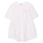 【マルニ/MARNI】のT-SHIRT 人気、トレンドファッション・服の通販 founy(ファニー) ファッション Fashion レディースファッション Fashion for Women トップス・カットソー Cut & Sew Tops シャツ・ブラウス・オフィスカジュアル Elegant Blouses & Button-Ups ロングTシャツ・Tシャツ Longline T-Shirts & Tees シンプル Simple, Minimal ハンド Hand, Handmade パターン Pattern, Design Print フロント Front, Front Design thumbnail LILY WHITE|ID: prp329100004848406 ipo3291000000035443461