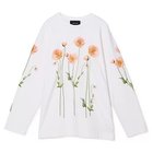 【シモーン ロシャ/SIMONE ROCHA】のPOPPY FIELD PRINT LONG SLEEVE T-SHIRT WHITE|ID: prp329100004848411 ipo3291000000036286801