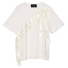 【シモーン ロシャ/SIMONE ROCHA】のBOW SASH EASY T-SHIRT IVORY|ID: prp329100004848412 ipo3291000000036286805