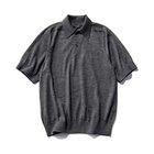 【ウメダ/UMEDA】の【HPS別注】16GG KNIT POLO グレー|ID: prp329100004848417 ipo3291000000036327220