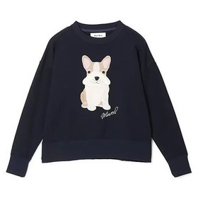 【ミュベール/MUVEIL】 フレンチブルドッグ裏毛プルオーバー人気、トレンドファッション・服の通販 founy(ファニー) ファッション Fashion レディースファッション Fashion for Women トップス・カットソー Cut & Sew Tops カジュアルプルオーバー・ニットトップス Pullovers & Knit Tops / Casual Pullovers フィット Fit, Slim Fit フレンチ French, French Style モチーフ Motif, Design Theme ワイド Wide, Wide Fit 洗える Machine Washable |ID:prp329100004848419