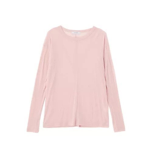 【アドーア/ADORE】のソフトハイゲージジャージートップス インテリア・キッズ・メンズ・レディースファッション・服の通販 founy(ファニー) 　ファッション　Fashion　レディースファッション　Fashion for Women　トップス・カットソー　Cut & Sew Tops　おすすめ　Recommended / Our Picks　なめらか　Smooth, Silky Texture　シアー　Sheer, See-Through　スタンダード　Standard, Basic　フィット　Fit, Slim Fit　リラックス　Relax, Relaxed Fit　ルーズ　Loose, Oversized　A/W・秋冬　Autumn/Winter　ピンク|ID: prp329100004849516 ipo3291000000035485498