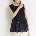 【ノーリーズ/NOLLEY'S】の《手洗い可能》レース付きペプラムベスト 人気、トレンドファッション・服の通販 founy(ファニー) ファッション Fashion レディースファッション Fashion for Women アウター Coat / Outerwear Collection トップス・カットソー Cut & Sew Tops ベスト&ジレ / 重ね着スタイル Vests & Gilets 2026年 2026 アクセサリー Fashion Accessories オケージョン Occasion Wear ベスト Vest, Waistcoat ペプラム Peplum, Flared Hem ミラノリブ Milano Rib, Milano Stitch レース Lace, Lace Fabric 透かし Cut-Out, Lacework thumbnail ネイビー|ID: prp329100004849523 ipo3291000000035485574