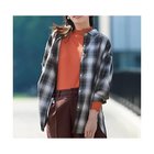 【エニー/ANY】のオンブレーチェックオーバーシャツ モノトーン系|ID: prp329100004849584 ipo3291000000035921068