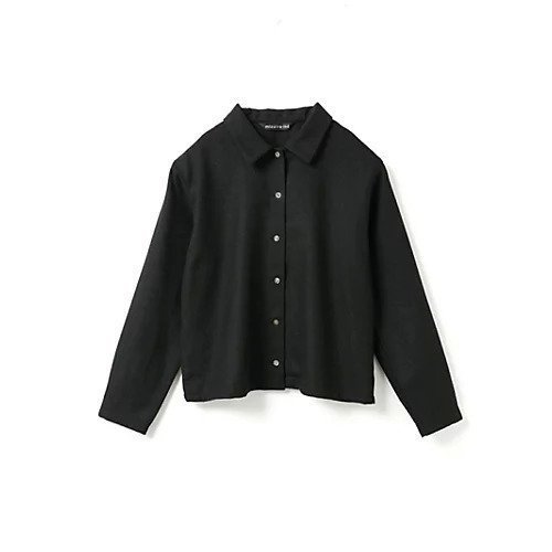 【ミズイロ インド/mizuiro ind】のウールブレンドベーシックシャツ 人気、トレンドファッション・服の通販 founy(ファニー) 　ファッション　Fashion　レディースファッション　Fashion for Women　トップス・カットソー　Cut & Sew Tops　シャツ・ブラウス・オフィスカジュアル　Elegant Blouses & Button-Ups　ウォーム　Warm Fabric　セットアップ　Set-Up, Coordinated Outfit　ベーシック　Basic, Essential　ボトム　Bottoms, Lower Wear　冬　Winter / This Winter　 other-1|ID: prp329100004849955 ipo3291000000035683617