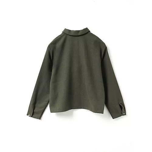 【ミズイロ インド/mizuiro ind】のウールブレンドベーシックシャツ 人気、トレンドファッション・服の通販 founy(ファニー) 　ファッション　Fashion　レディースファッション　Fashion for Women　トップス・カットソー　Cut & Sew Tops　シャツ・ブラウス・オフィスカジュアル　Elegant Blouses & Button-Ups　ウォーム　Warm Fabric　セットアップ　Set-Up, Coordinated Outfit　ベーシック　Basic, Essential　ボトム　Bottoms, Lower Wear　冬　Winter / This Winter　other-3|ID: prp329100004849955 ipo3291000000035683627