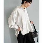 【スタイルデリ/STYLE DELI】の【LUXE】しっとり落ち感ニュアンスシャツ 人気、トレンドファッション・服の通販 founy(ファニー) ファッション Fashion レディースファッション Fashion for Women トップス・カットソー Cut & Sew Tops シャツ・ブラウス・オフィスカジュアル Elegant Blouses & Button-Ups インナー Innerwear カフス Cuff Design ストレート Straight, Straight Cut スリット Slit, Slit Detail タートル Turtleneck, Turtle Collar 長袖 Long Sleeve, Full Sleeve パール Pearl, Pearl Accent フォルム Silhouette, Form ポケット Pocket, Pocket Detail ワイド Wide, Wide Fit thumbnail アイボリー|ID: prp329100004851315 ipo3291000000035577258