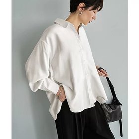 【スタイルデリ/STYLE DELI】 【LUXE】しっとり落ち感ニュアンスシャツ人気、トレンドファッション・服の通販 founy(ファニー) ファッション Fashion レディースファッション Fashion for Women トップス・カットソー Cut & Sew Tops シャツ・ブラウス・オフィスカジュアル Elegant Blouses & Button-Ups インナー Innerwear カフス Cuff Design ストレート Straight, Straight Cut スリット Slit, Slit Detail タートル Turtleneck, Turtle Collar 長袖 Long Sleeve, Full Sleeve パール Pearl, Pearl Accent フォルム Silhouette, Form ポケット Pocket, Pocket Detail ワイド Wide, Wide Fit |ID:prp329100004851315