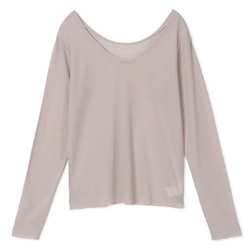 【マルティニーク/martinique】のハイツイストシアープルオーバー インテリア・キッズ・メンズ・レディースファッション・服の通販 founy(ファニー) 　ファッション　Fashion　レディースファッション　Fashion for Women　トップス・カットソー　Cut & Sew Tops　カジュアルプルオーバー・ニットトップス　Pullovers & Knit Tops / Casual Pullovers　おすすめ　Recommended / Our Picks　インナー　Innerwear　シアー　Sheer, See-Through　ストレッチ　Stretch, Stretchy Fabric　トレンド　Trend, Trending Now　定番　Standard, Basic Item　洗える　Machine Washable　グレージュ|ID: prp329100004851316 ipo3291000000036051243