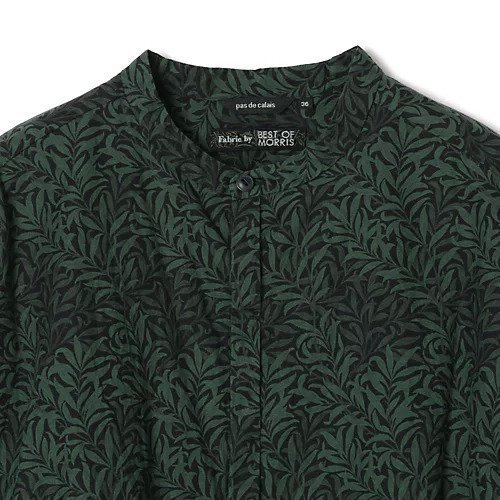 【パドカレ/pas de calais】の25AW WILLOWBOUGHS BL 人気、トレンドファッション・服の通販 founy(ファニー) 　ファッション　Fashion　レディースファッション　Fashion for Women　2025年　2025　2025-2026秋冬・A/W　Autumn/Winter 2025–26 AW25–26　スタンド　Stand Collar, Upright Stand　バランス　Balance, Style Balance　プリント　Print, Printed Pattern　洗える　Machine Washable　other-3|ID: prp329100004851318 ipo3291000000035849705