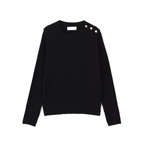 【ヒューマンウーマン/HUMAN WOMAN】のミニケーブル釦プルオーバー 人気、トレンドファッション・服の通販 founy(ファニー) 　ファッション　Fashion　レディースファッション　Fashion for Women　トップス・カットソー　Cut & Sew Tops　カジュアルプルオーバー・ニットトップス　Pullovers & Knit Tops / Casual Pullovers　おすすめ　Recommended / Our Picks　カットソー　Cut and Sewn Top　コンパクト　Compact, Small Size　ジャケット　Jacket, Outerwear　スタンダード　Standard, Basic　冬　Winter / This Winter　other-3|ID: prp329100004851324 ipo3291000000035739506