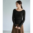 【スタイルデリ/STYLE DELI】の敏感肌対策 中に着る綿100デコルテ開きカットソー ブラック|ID: prp329100004851797 ipo3291000000036268912