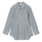 【チカ キサダ/CHIKA KISADA】のシャツ 人気、トレンドファッション・服の通販 founy(ファニー) ファッション Fashion レディースファッション Fashion for Women トップス・カットソー Cut & Sew Tops シャツ・ブラウス・オフィスカジュアル Elegant Blouses & Button-Ups シェイプ Shape, Slim Fit ジップ Zip, Zipper バランス Balance, Style Balance モダン Modern, Contemporary エレガント 上品 Elegant 洗える Machine Washable thumbnail Green×White|ID: prp329100004851819 ipo3291000000035605477