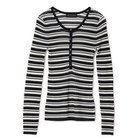 【マルティニーク/martinique】のシアーリブ ヘンリープルオーバー ネイビー×ホワイト|ID: prp329100004851821 ipo3291000000035605673