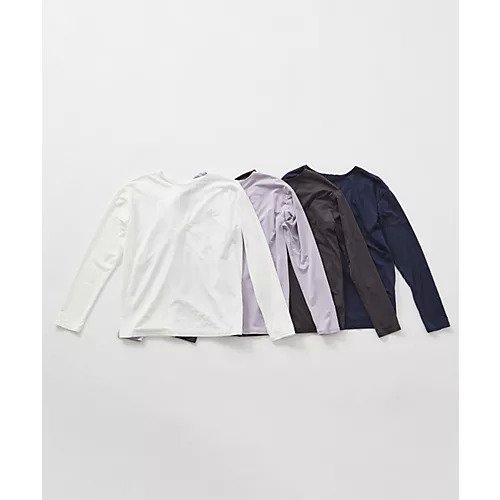 【ジュリエ/Julier】のライトプライム バッククロスプルオーバー/エコ・UVカット・吸汗速乾・ホットヨガ対応・ラッシュガード 人気、トレンドファッション・服の通販 founy(ファニー) 　ファッション　Fashion　レディースファッション　Fashion for Women　トップス・カットソー　Cut & Sew Tops　カジュアルプルオーバー・ニットトップス　Pullovers & Knit Tops / Casual Pullovers　バッグ　Bags　コレクション　Collection, Seasonal Line　ショルダー　Shoulder, Shoulder Strap　シンプル　Simple, Minimal　ドレープ　Drape, Draping Fabric　ドロップ　Drop Shoulder, Dropped Style　人気　Popular, Best Seller　長袖　Long Sleeve, Full Sleeve　無地　Plain, Solid Color　ヨガ　Yoga, Yoga Wear　ラベンダー　Lavender　ランニング　Running, Running Wear, Activewear, Jogging　リラックス　Relax, Relaxed Fit　ワーク　Workwear, Utility Style　エレガント 上品　Elegant　other-2|ID: prp329100004851823 ipo3291000000036051221