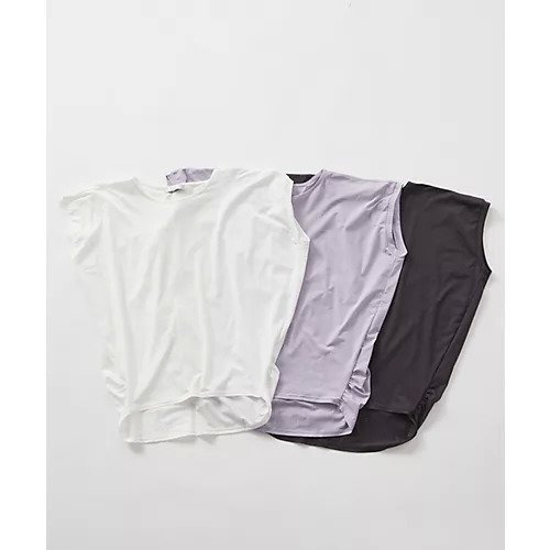 【ジュリエ/Julier】の【定番】ライトプライムドレープトップス/エコ・UVカット・吸汗速乾・ホットヨガ対応・ラッシュガード 人気、トレンドファッション・服の通販 founy(ファニー) ファッション Fashion レディースファッション Fashion for Women トップス・カットソー Cut & Sew Tops コレクション Collection, Seasonal Line 定番 Standard, Basic Item 人気 Popular, Best Seller ビッグ Big, Oversized 半袖 Short Sleeve, Half Sleeve 無地 Plain, Solid Color ヨガ Yoga, Yoga Wear ラベンダー Lavender ランニング Running, Running Wear, Activewear, Jogging リラックス Relax, Relaxed Fit エレガント 上品 Elegant other-3|ID: prp329100004851829 ipo3291000000036051204