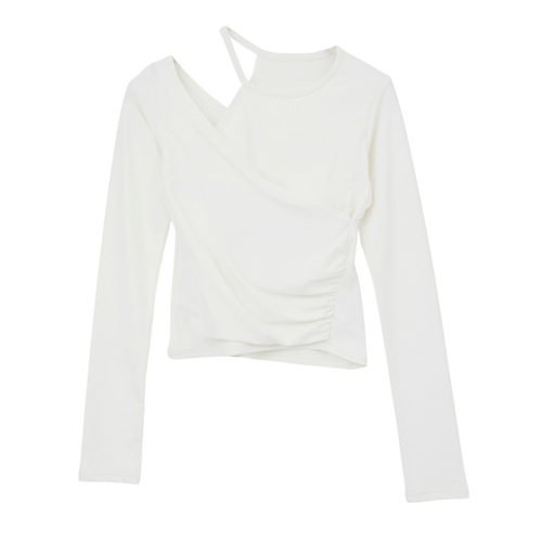 【ジュリエ/Julier】のエコシーベア天ロングスリーブプルオーバー/パット付き インテリア・キッズ・メンズ・レディースファッション・服の通販 founy(ファニー) ファッション Fashion レディースファッション Fashion for Women トップス・カットソー Cut & Sew Tops カジュアルプルオーバー・ニットトップス Pullovers & Knit Tops / Casual Pullovers カシュクール Wrap Design コレクション Collection, Seasonal Line コンパクト Compact, Small Size ストレッチ Stretch, Stretchy Fabric 長袖 Long Sleeve, Full Sleeve フィット Fit, Slim Fit 無地 Plain, Solid Color ヨガ Yoga, Yoga Wear ランニング Running, Running Wear, Activewear, Jogging リラックス Relax, Relaxed Fit ワーク Workwear, Utility Style オフホワイト|ID: prp329100004851830 ipo3291000000036051207