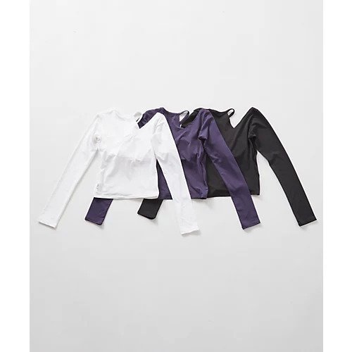 【ジュリエ/Julier】のエコシーベア天ロングスリーブプルオーバー/パット付き 人気、トレンドファッション・服の通販 founy(ファニー) ファッション Fashion レディースファッション Fashion for Women トップス・カットソー Cut & Sew Tops カジュアルプルオーバー・ニットトップス Pullovers & Knit Tops / Casual Pullovers カシュクール Wrap Design コレクション Collection, Seasonal Line コンパクト Compact, Small Size ストレッチ Stretch, Stretchy Fabric 長袖 Long Sleeve, Full Sleeve フィット Fit, Slim Fit 無地 Plain, Solid Color ヨガ Yoga, Yoga Wear ランニング Running, Running Wear, Activewear, Jogging リラックス Relax, Relaxed Fit ワーク Workwear, Utility Style other-3|ID: prp329100004851830 ipo3291000000036051210