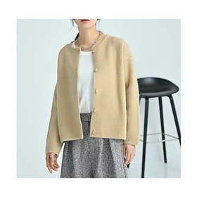 【スタイルデリ/STYLE DELI】 【BLK001】ノーカラーゴールドボタンカーディガン人気、トレンドファッション・服の通販 founy(ファニー) ファッション Fashion レディースファッション Fashion for Women トップス・カットソー Cut & Sew Tops カーディガン・羽織り Layered Style Cardigans アクリル Acrylic Material カットソー Cut and Sewn Top カーディガン Cardigan, Knitwear コンパクト Compact, Small Size スラックス Slacks, Dress Pants バランス Balance, Style Balance おすすめ Recommended / Our Picks |ID:prp329100004851994