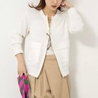 【リエミラー/Rie Miller】の《手洗い可能》テープヤーンZIP UPカーディガン 人気、トレンドファッション・服の通販 founy(ファニー) ファッション Fashion レディースファッション Fashion for Women トップス・カットソー Cut & Sew Tops カーディガン・羽織り Layered Style Cardigans 2026年 2026 おすすめ Recommended / Our Picks カーディガン Cardigan, Knitwear デニム Denim, Jeans Material フロント Front, Front Design ポケット Pocket, Pocket Detail エレガント 上品 Elegant 夏 Summer 定番 Standard, Basic Item 春 Spring thumbnail ホワイト|ID: prp329100004852702 ipo3291000000036271978