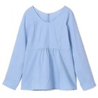 【マルティニーク/martinique】のタイプライタークルーペプラムブラウス 人気、トレンドファッション・服の通販 founy(ファニー) ファッション Fashion レディースファッション Fashion for Women トップス・カットソー Cut & Sew Tops シャツ・ブラウス・オフィスカジュアル Elegant Blouses & Button-Ups デコルテ Décolleté, Neckline ペプラム Peplum, Flared Hem リラックス Relax, Relaxed Fit 洗える Machine Washable thumbnail サックス|ID: prp329100004852706 ipo3291000000036050539