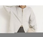 【ノーリーズ/NOLLEY'S】のウォッシャブル2WAYロングジップスウェット 人気、トレンドファッション・服の通販 founy(ファニー) ファッション Fashion レディースファッション Fashion for Women トップス・カットソー Cut & Sew Tops レディースパーカー・カジュアルフーディー Casual Hoodies & Sweatshirts スウェット・クルーネックトップス Sweatshirts & Crewnecks / Relaxed Fit Sweat Tops ウォッシャブル Machine Washable スリーブ Sleeve, Long Sleeve / Short Sleeve バランス Balance, Style Balance マキシ Maxi, Full Length 無地 Plain, Solid Color ロング Long, Long-Length おすすめ Recommended / Our Picks 夏 Summer 2026年 2026 thumbnail シルバー|ID: prp329100004853700 ipo3291000000036337548