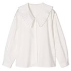 【マルティニーク/martinique】のタックカラーブラウス 人気、トレンドファッション・服の通販 founy(ファニー) ファッション Fashion レディースファッション Fashion for Women トップス・カットソー Cut & Sew Tops シャツ・ブラウス・オフィスカジュアル Elegant Blouses & Button-Ups おすすめ Recommended / Our Picks インナー Innerwear コラボ Collaboration, Collab タフタ Taffeta, Structured Fabric リラックス Relax, Relaxed Fit エレガント 上品 Elegant 洗える Machine Washable thumbnail ホワイト|ID: prp329100004854939 ipo3291000000036051164