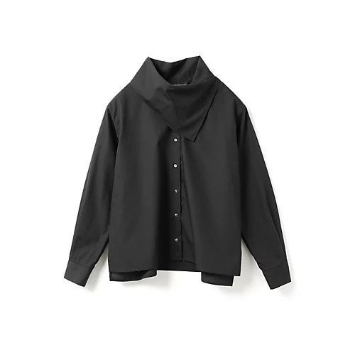 【ミズイロ インド/mizuiro ind】のスカーフカラーシャツ 人気、トレンドファッション・服の通販 founy(ファニー) 　ファッション　Fashion　レディースファッション　Fashion for Women　トップス・カットソー　Cut & Sew Tops　シャツ・ブラウス・オフィスカジュアル　Elegant Blouses & Button-Ups　オケージョン　Occasion Wear　スカーフ　Scarf, Neckwear　ストライプ　Stripe, Striped Pattern　スリット　Slit, Slit Detail　ドッキング　Docking, Mixed Material　ブロード　Broadcloth, Fine Cotton　 other-1|ID: prp329100004855468 ipo3291000000036050904