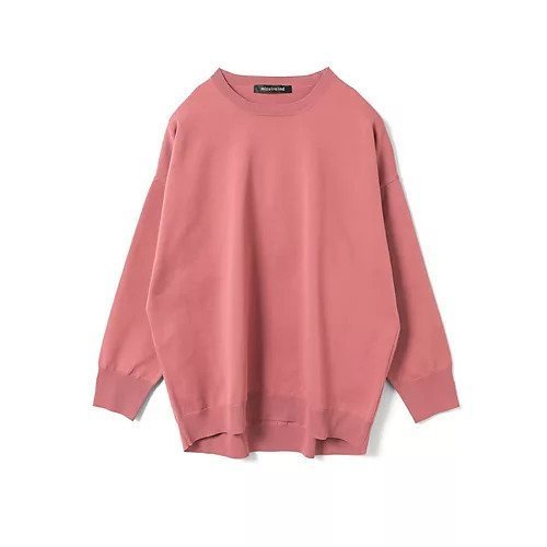 【ミズイロ インド/mizuiro ind】のクルーネックワイドプルオーバー インテリア・キッズ・メンズ・レディースファッション・服の通販 founy(ファニー) 　ファッション　Fashion　レディースファッション　Fashion for Women　トップス・カットソー　Cut & Sew Tops　カジュアルプルオーバー・ニットトップス　Pullovers & Knit Tops / Casual Pullovers　おすすめ　Recommended / Our Picks　シンプル　Simple, Minimal　ストレッチ　Stretch, Stretchy Fabric　ベーシック　Basic, Essential　エレガント 上品　Elegant　今季　This Season, Current Season　洗える　Machine Washable　ピンク|ID: prp329100004855469 ipo3291000000035781859
