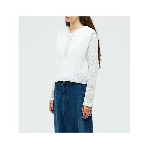 【ミズイロ インド/mizuiro ind】のディープVネックベスト 人気、トレンドファッション・服の通販 founy(ファニー) 　ファッション　Fashion　レディースファッション　Fashion for Women　アウター　Coat / Outerwear Collection　トップス・カットソー　Cut & Sew Tops　ベスト&ジレ / 重ね着スタイル　Vests & Gilets　Vネックトップス　V-Neck Tops / V-Cut Neckline Shirts　コンパクト　Compact, Small Size　シアー　Sheer, See-Through　ストレッチ　Stretch, Stretchy Fabric　ノースリーブ　Sleeveless, No-Sleeve　ベスト　Vest, Waistcoat　other-3|ID: prp329100004855471 ipo3291000000035851551