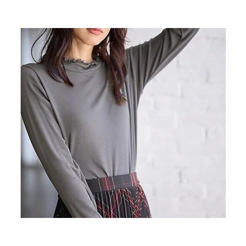 【エニー/ANY】の【洗濯機可】シアーコンビタートル 人気、トレンドファッション・服の通販 founy(ファニー) 　ファッション　Fashion　レディースファッション　Fashion for Women　おすすめ　Recommended / Our Picks　インナー　Innerwear　シアー　Sheer, See-Through　スウェット / スエット　Sweatshirt, Sweatwear　ストレッチ　Stretch, Stretchy Fabric　チュール　Tulip, Tulip Motif　 other-1|ID: prp329100004855474 ipo3291000000036173602