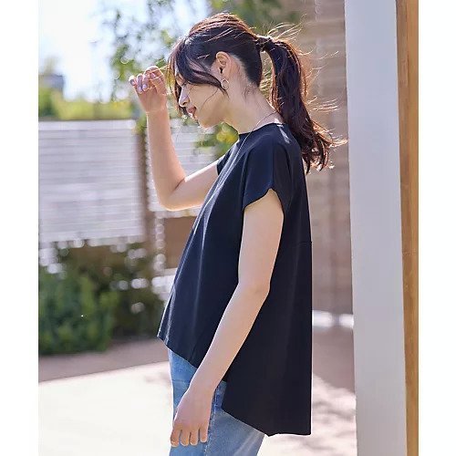 【エニー/ANY】のシルケットスムースチュニック 人気、トレンドファッション・服の通販 founy(ファニー) ファッション Fashion レディースファッション Fashion for Women トップス・カットソー Cut & Sew Tops おすすめ Recommended / Our Picks スリーブ Sleeve, Long Sleeve / Short Sleeve チュニック Tunic, Long Top フレンチ French, French Style other-3|ID: prp329100004856907 ipo3291000000036171090