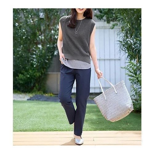 【エニー/ANY】のギマノースリーブニット 人気、トレンドファッション・服の通販 founy(ファニー) ファッション Fashion レディースファッション Fashion for Women トップス・カットソー Cut & Sew Tops ニット Knit Tops & Sweaters キャミソール&ノースリーブ Camisoles & Sleeveless Tops インナー Innerwear サマー Summer, Summer Style ジャケット Jacket, Outerwear デニム Denim, Jeans Material 夏 Summer 畦 Ribbed Knit other-3|ID: prp329100004856915 ipo3291000000036153859