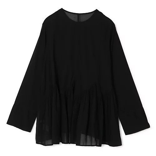 【ヌキテパ/NE QUITTEZ PAS】のCotton Voile Slant Panel Blouse 人気、トレンドファッション・服の通販 founy(ファニー) ファッション Fashion レディースファッション Fashion for Women ギャザー Gathered, Ruffled 洗える Machine Washable other-2|ID: prp329100004857381 ipo3291000000036049104