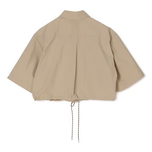 【その他のブランド/Other】のPocket Cropped Shirt 人気、トレンドファッション・服の通販 founy(ファニー) ファッション Fashion レディースファッション Fashion for Women トップス・カットソー Cut & Sew Tops シャツ・ブラウス・オフィスカジュアル Elegant Blouses & Button-Ups ストレッチ Stretch, Stretchy Fabric ドローコード Drawcord, Drawstring Cord ミックス Mix, Mixed Style モダン Modern, Contemporary 洗える Machine Washable other-2|ID: prp329100004857454 ipo3291000000036051094