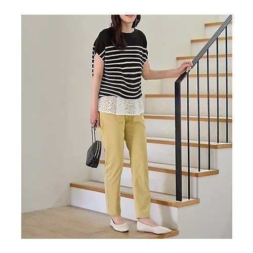 【エニー/ANY】のタックヘムコンビインナー 人気、トレンドファッション・服の通販 founy(ファニー) 　ファッション　Fashion　レディースファッション　Fashion for Women　インナー　Innerwear　カットソー　Cut and Sewn Top　カーディガン　Cardigan, Knitwear　コンビ　Combo, Combination Style　ジャケット　Jacket, Outerwear　タフタ　Taffeta, Structured Fabric　ドッキング　Docking, Mixed Material　レース　Lace, Lace Fabric　other-3|ID: prp329100004857949 ipo3291000000036177877
