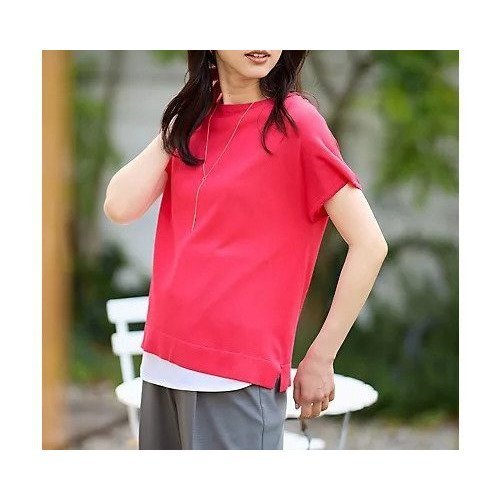 【エニー/ANY】のファンクションフレンチスリーブニット 人気、トレンドファッション・服の通販 founy(ファニー) 　ファッション　Fashion　レディースファッション　Fashion for Women　トップス・カットソー　Cut & Sew Tops　ニット　Knit Tops & Sweaters　おすすめ　Recommended / Our Picks　アンサンブル　Ensemble Set　インナー　Innerwear　カーディガン　Cardigan, Knitwear　サンダル　Sandals, Summer Shoes　ジャケット　Jacket, Outerwear　スリット　Slit, Slit Detail　スリーブ　Sleeve, Long Sleeve / Short Sleeve　デニム　Denim, Jeans Material　フラット　Flat, Flat Shoes　フレンチ　French, French Style　エレガント 上品　Elegant　夏　Summer　抗菌　Antibacterial, Bacteria-Resistant　ビジネス 仕事 通勤　Business / Work / Commuting　other-2|ID: prp329100004857951 ipo3291000000036153806