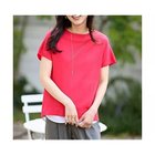 【エニー/ANY】のファンクションフレンチスリーブニット ピンク|ID: prp329100004857951 ipo3291000000036321825