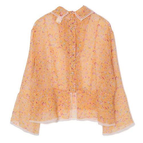 【ブラミンク/BLAMINK】のBM S SI FLW/PRT PEPLUM 人気、トレンドファッション・服の通販 founy(ファニー) ファッション Fashion レディースファッション Fashion for Women シアー Sheer, See-Through シフォン Chiffon, Lightweight Fabric シルク Silk, 100% Silk トリミング Trimming, Decorative Edge フラワー Flower, Floral プリント Print, Printed Pattern モダン Modern, Contemporary ヴィンテージ Vintage Style other-2|ID: prp329100004859028 ipo3291000000036051066