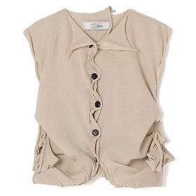 【ピリングス/pillings】のPST26SS-105 vest 人気、トレンドファッション・服の通販 founy(ファニー) ファッション Fashion レディースファッション Fashion for Women アウター Coat / Outerwear Collection トップス・カットソー Cut & Sew Tops ベスト&ジレ / 重ね着スタイル Vests & Gilets 2026年 2026 カッティング Cutting Detail ベスト Vest, Waistcoat モダン Modern, Contemporary 夏 Summer 洗える Machine Washable |ID:prp329100004859030