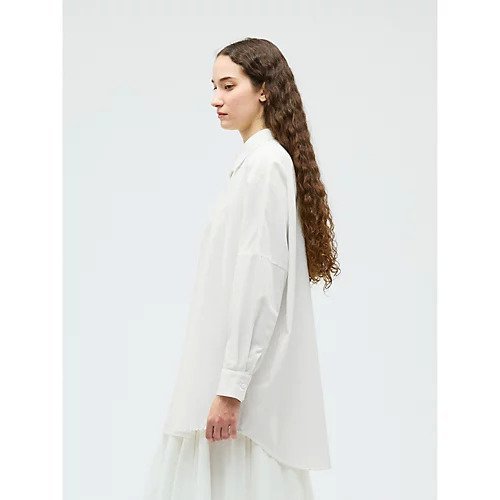 【ミズイロ インド/mizuiro ind】のT/Cシアーワイドシャツ 人気、トレンドファッション・服の通販 founy(ファニー) 　ファッション　Fashion　レディースファッション　Fashion for Women　トップス・カットソー　Cut & Sew Tops　シャツ・ブラウス・オフィスカジュアル　Elegant Blouses & Button-Ups　シンプル　Simple, Minimal　ベーシック　Basic, Essential　other-3|ID: prp329100004860686 ipo3291000000036051459