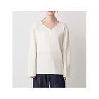 【ミディウミ/MidiUmi】のヘンリーネックプルオーバー 人気、トレンドファッション・服の通販 founy(ファニー) ファッション Fashion レディースファッション Fashion for Women トップス・カットソー Cut & Sew Tops カジュアルプルオーバー・ニットトップス Pullovers & Knit Tops / Casual Pullovers カットソー Cut and Sewn Top シンプル Simple, Minimal thumbnail オフホワイト|ID: prp329100004860692 ipo3291000000036051655