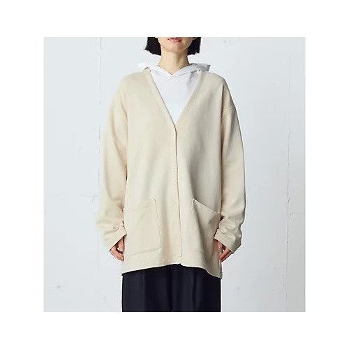【ミディウミ/MidiUmi】のHOMEスウェットワイドカーディガン インテリア・キッズ・メンズ・レディースファッション・服の通販 founy(ファニー) ファッション Fashion レディースファッション Fashion for Women トップス・カットソー Cut & Sew Tops カーディガン・羽織り Layered Style Cardigans レディースパーカー・カジュアルフーディー Casual Hoodies & Sweatshirts スウェット・クルーネックトップス Sweatshirts & Crewnecks / Relaxed Fit Sweat Tops カーディガン Cardigan, Knitwear ジャケット Jacket, Outerwear ポケット Pocket, Pocket Detail アイボリー|ID: prp329100004860696 ipo3291000000036050782