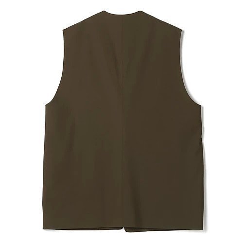 【プレインピープル/PLAIN PEOPLE】のコットンキュプララチネノーカラーベスト 人気、トレンドファッション・服の通販 founy(ファニー) 　ファッション　Fashion　レディースファッション　Fashion for Women　アウター　Coat / Outerwear Collection　トップス・カットソー　Cut & Sew Tops　ベスト&ジレ / 重ね着スタイル　Vests & Gilets　オケージョン　Occasion Wear　キュプラ　Cupro, Eco Fabric　ベスト　Vest, Waistcoat　other-2|ID: prp329100004860710 ipo3291000000036051003